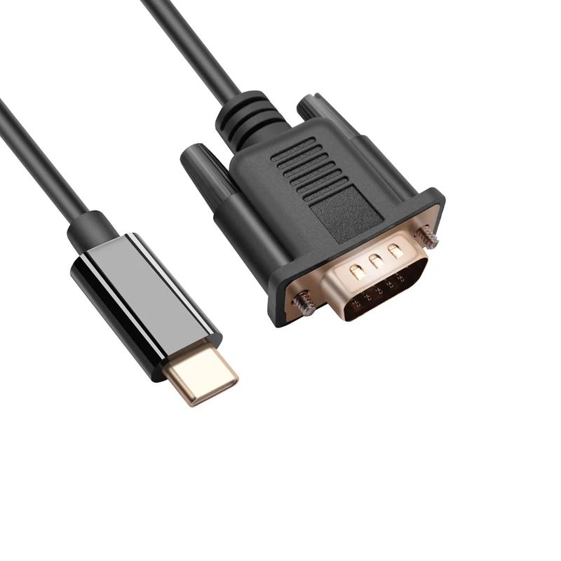 USB C VGA ̺, USB C ŸԿ VGA ̺, USB 3.1 ġ , HP  , 5.9 Ʈ, 1.8m
